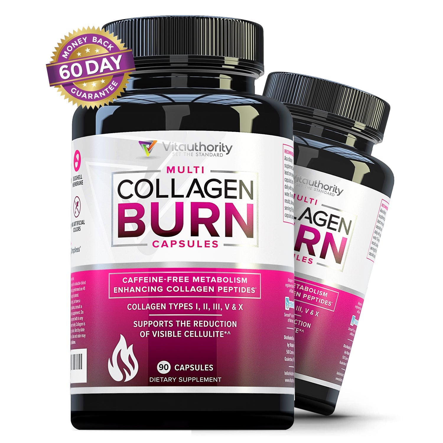 2 Bottles of Multi Collagen Burn Capsules