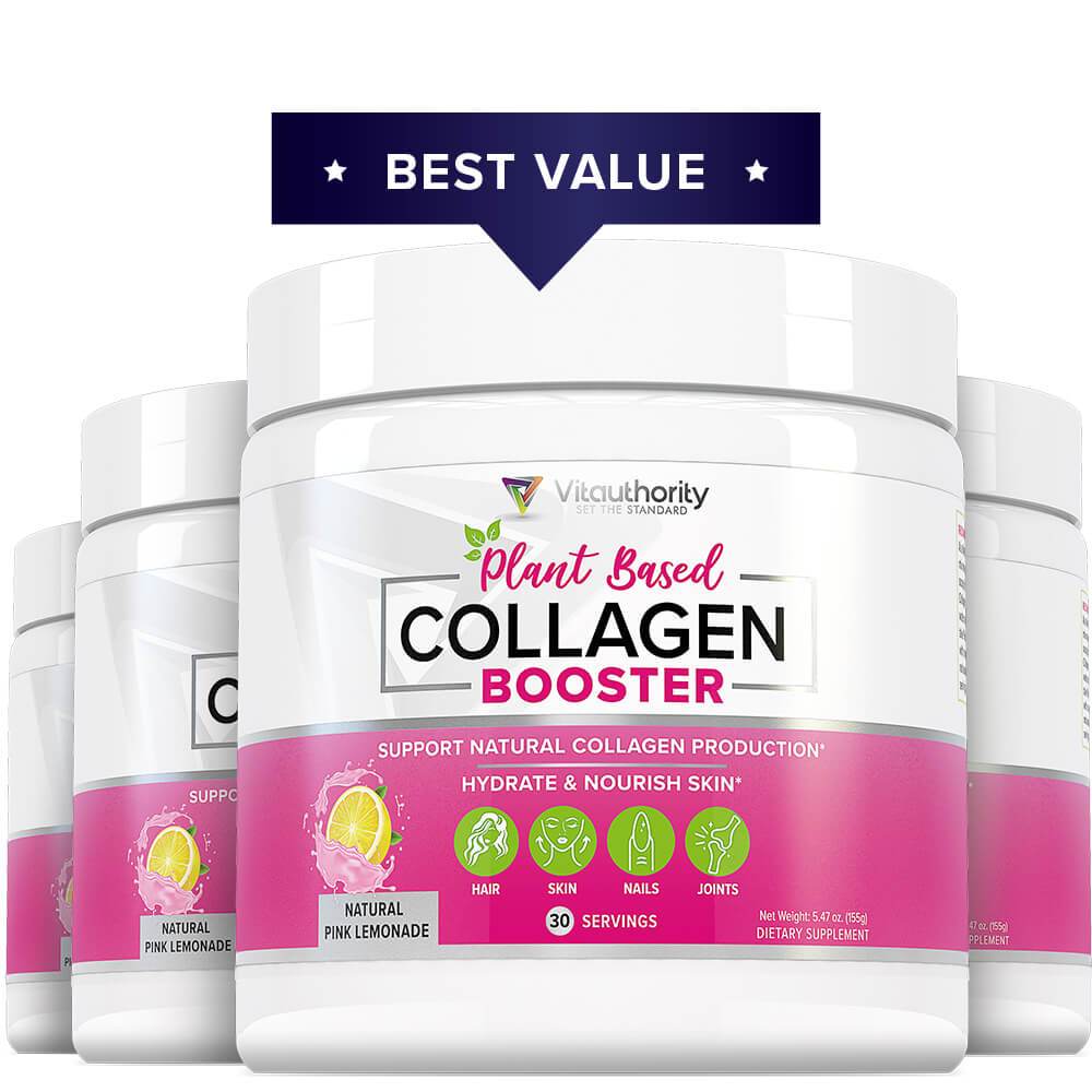 4 Bottles of PLANT BASED COLLAGEN BOOST