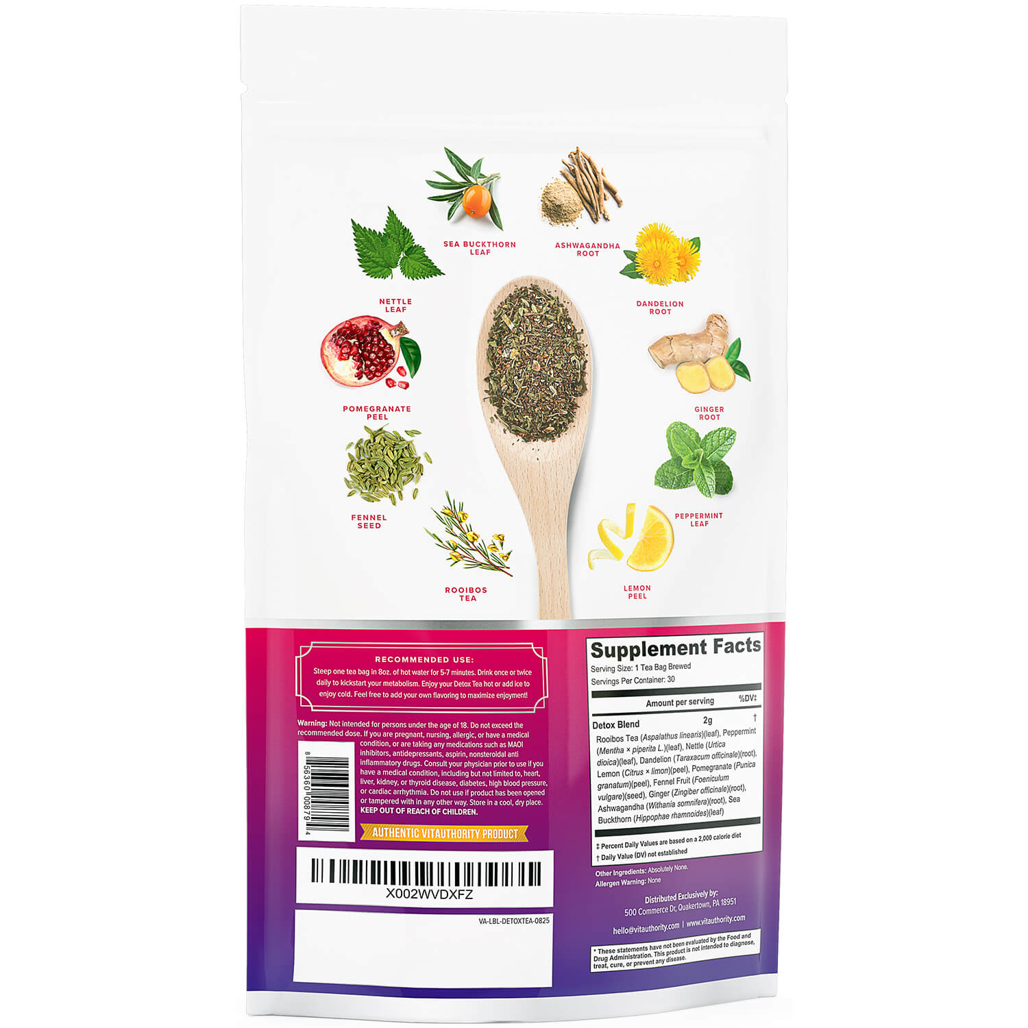 3 Bags of Detox Tea