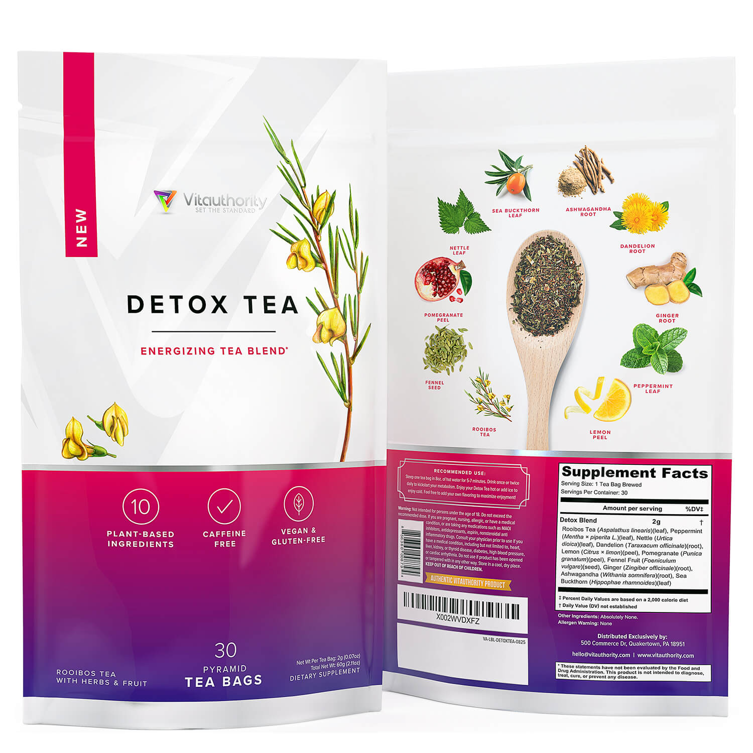 3 Bags of Detox Tea