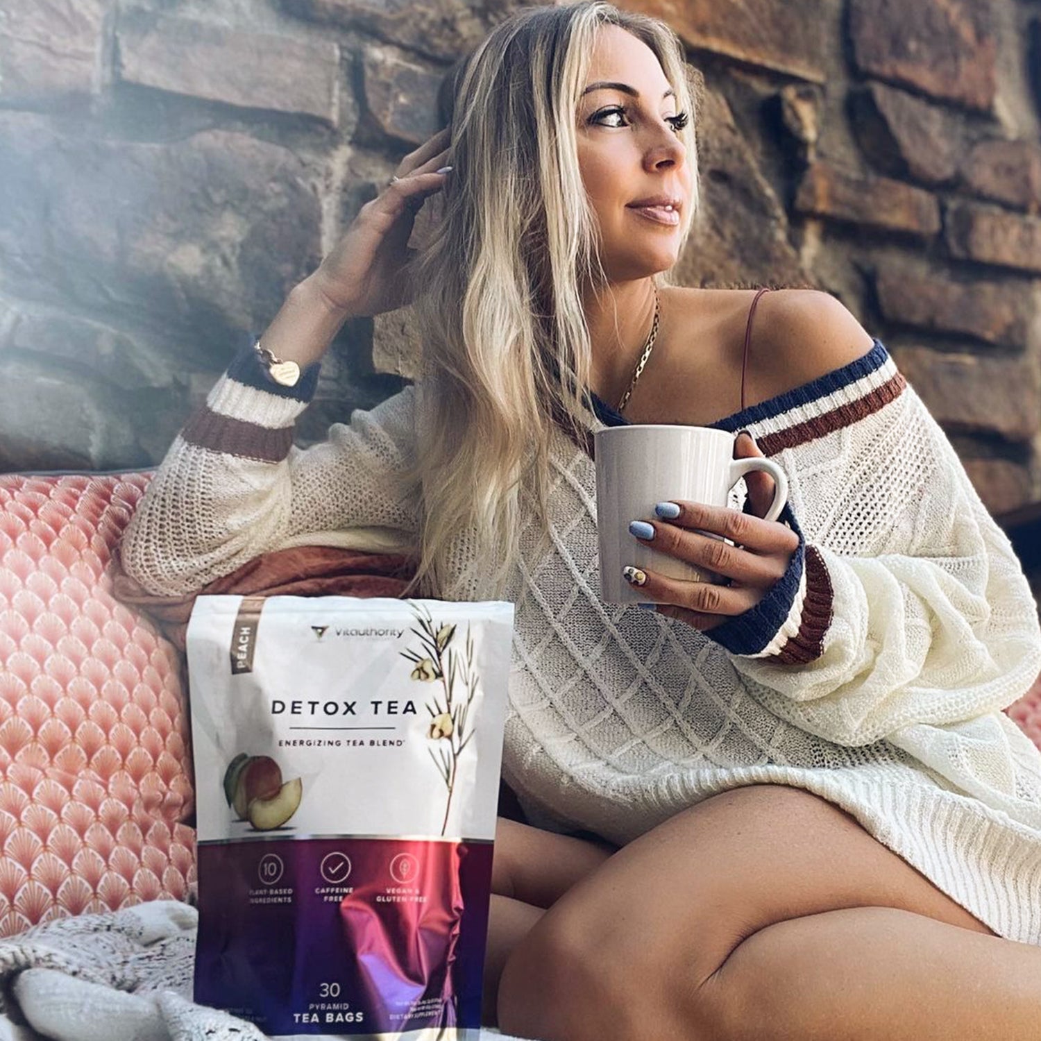 Detox Tea Peach Flavor