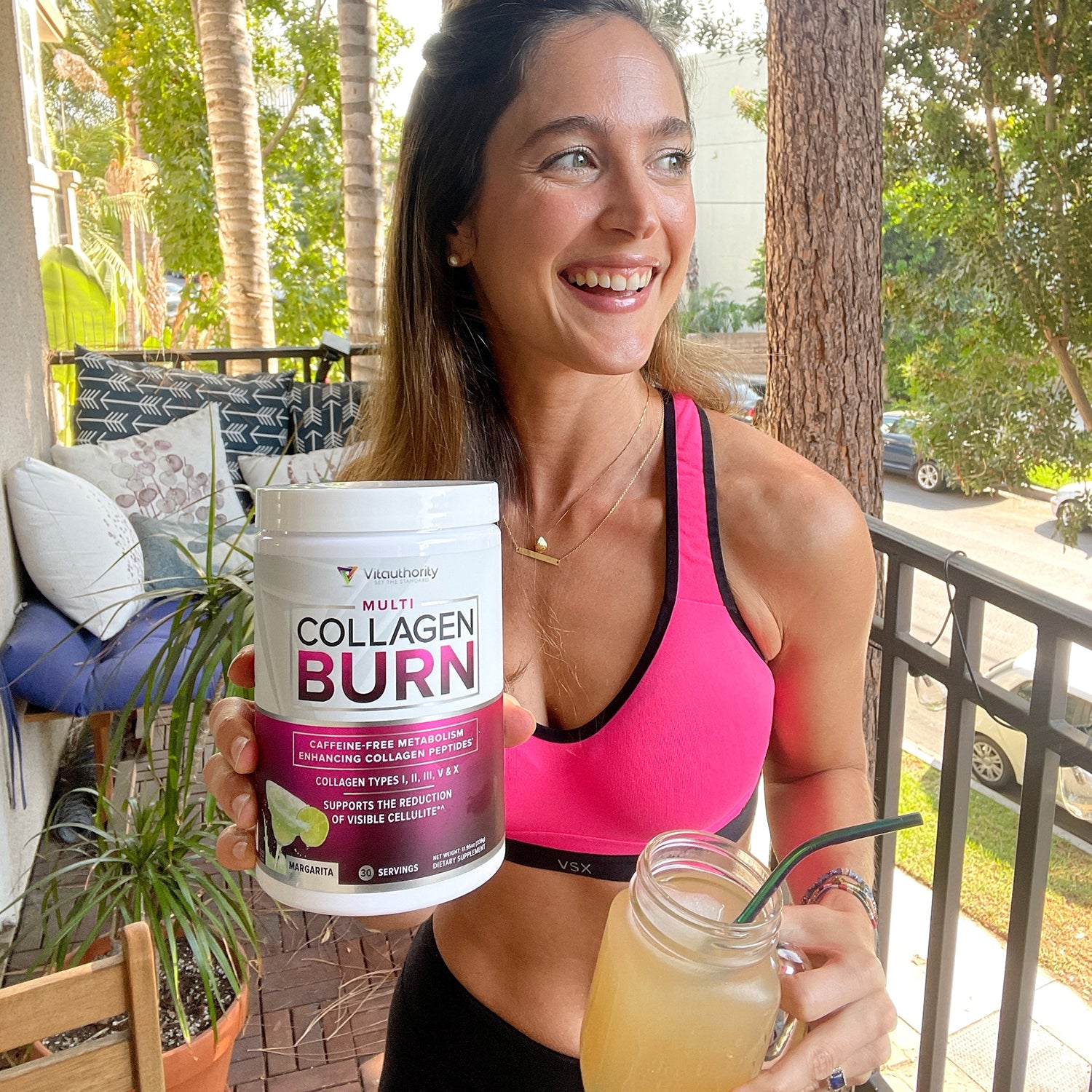 2 Bottles of Multi Collagen Burn - Margarita Flavor