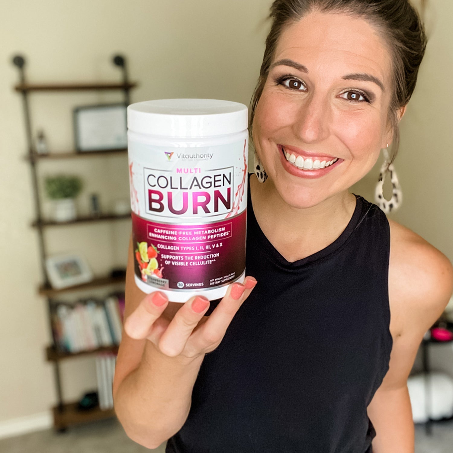 2 Bottles of Multi Collagen Burn - Strawberry Lemonade Flavor
