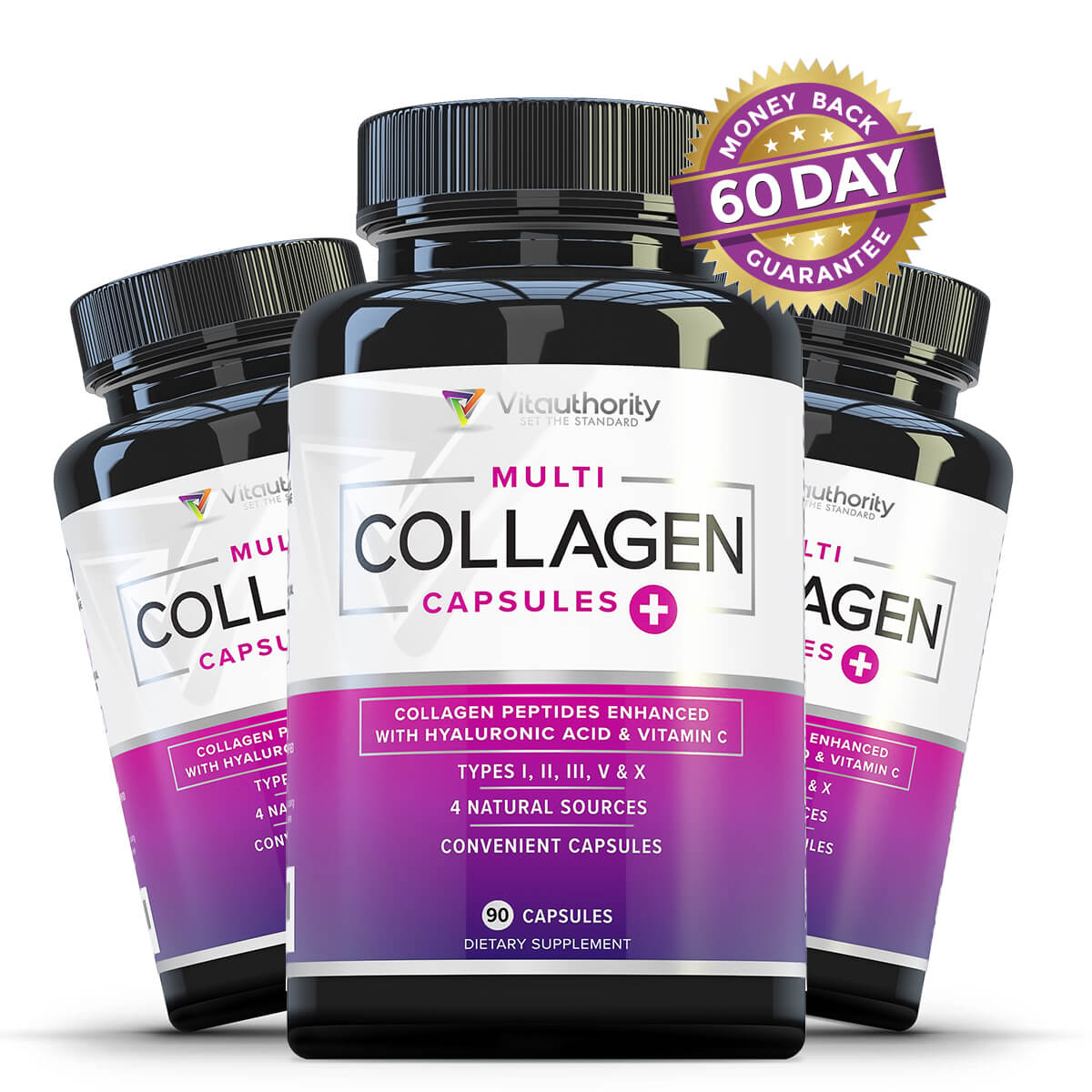 3 Bottles of MULTI COLLAGEN PILLS