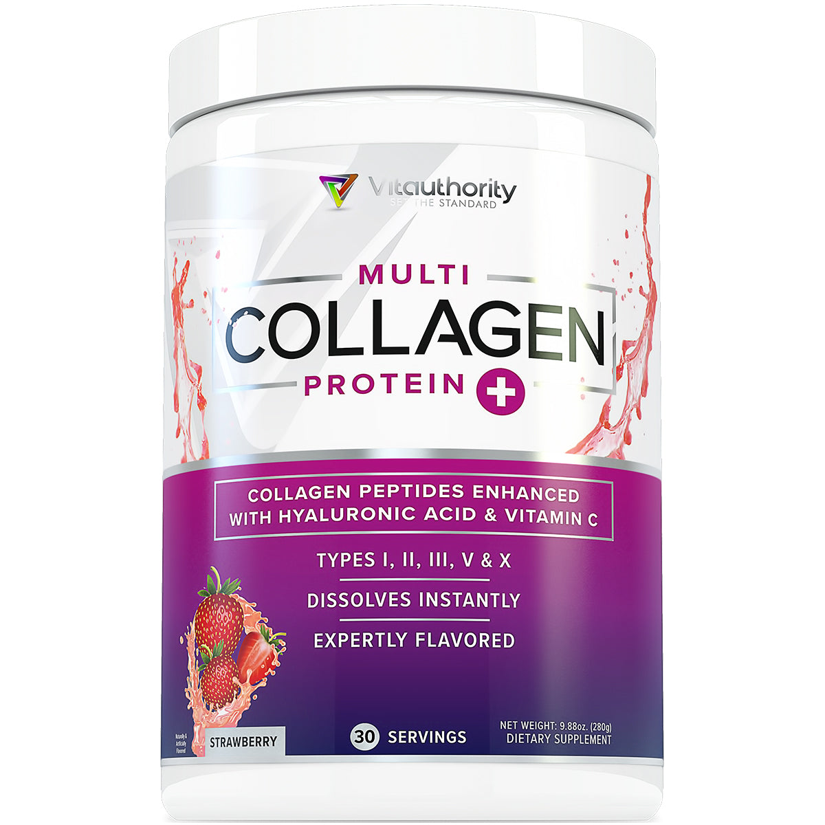 MULTI COLLAGEN + STRAWBERRY FLAVOR