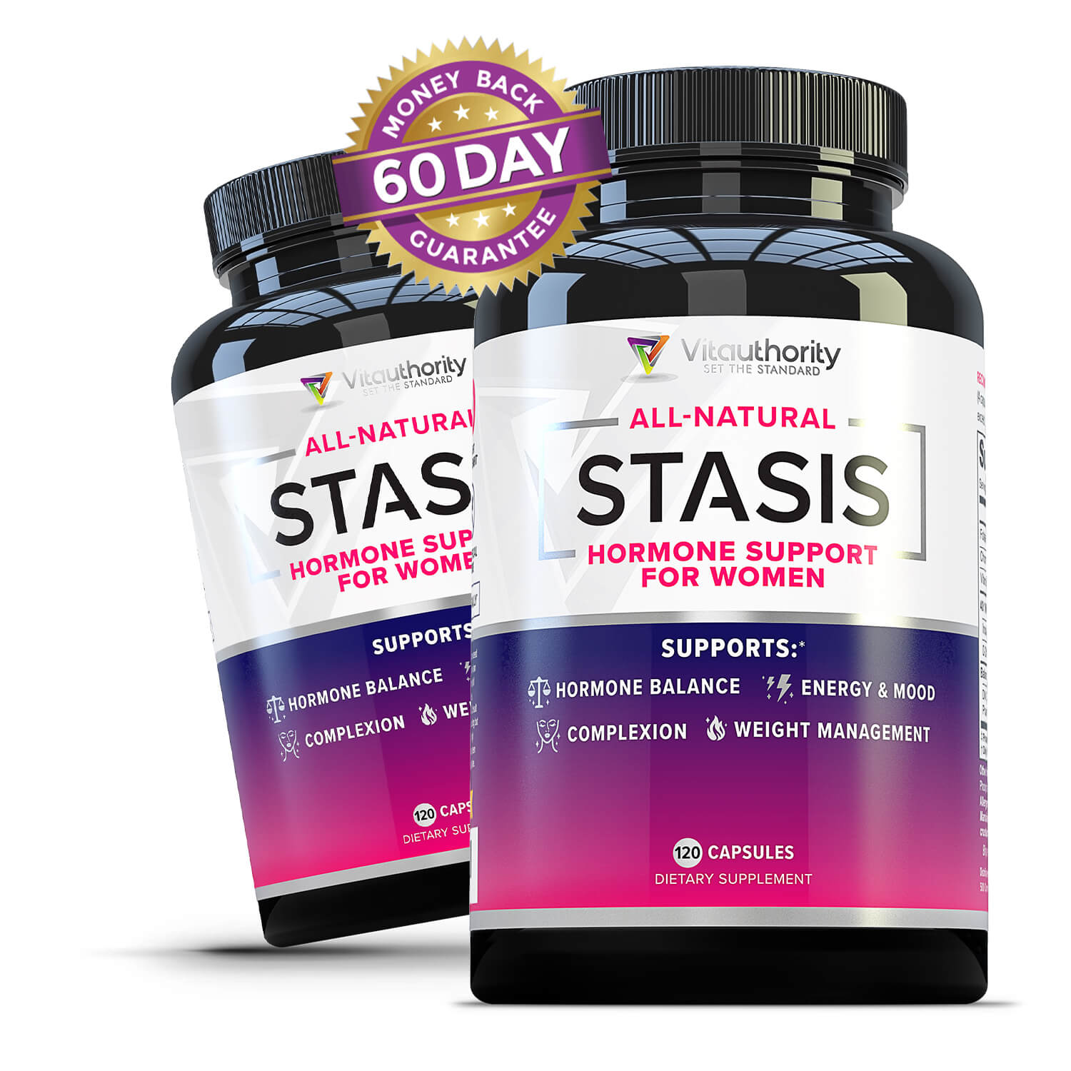 2 Bottles of Stasis Women's Health Support