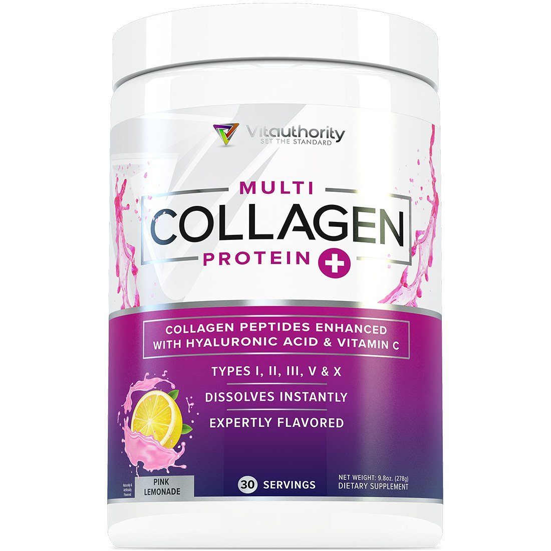 MULTI COLLAGEN + PINK LEMONADE FLAVOR