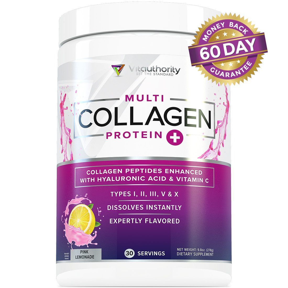 MULTI COLLAGEN + PINK LEMONADE FLAVOR