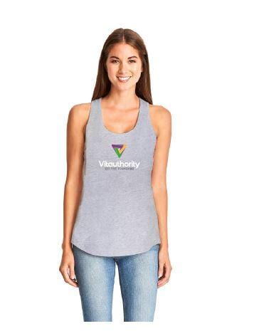 WOMEN'S GATHERED RACERBACK TANK